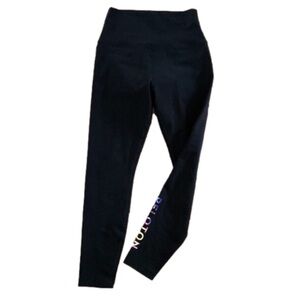 Peloton black cropped legging yoga pants size small